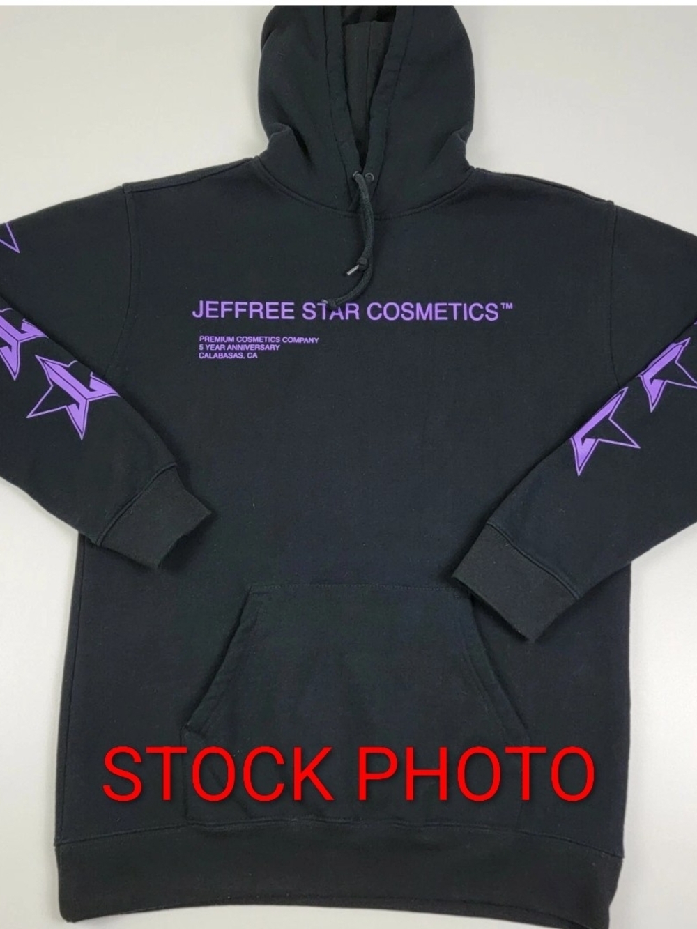 Jeffree Star Cosmetics 5 Year Anniversary Black Hoodie